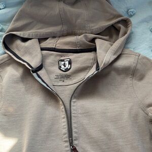 J. Crew Tan Vintage pullover hoodie